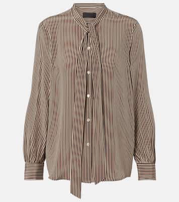 Striped silk shirt  | Nili Lotan