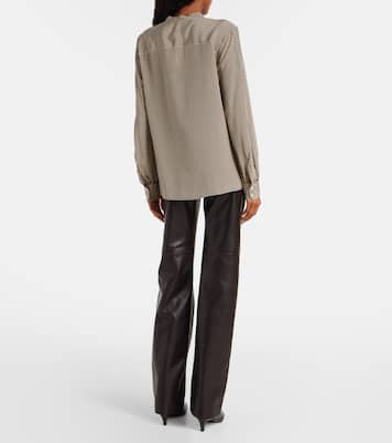Striped silk shirt  | Nili Lotan