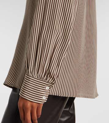 Striped silk shirt  | Nili Lotan