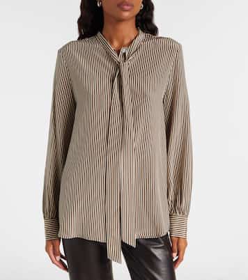 Striped silk shirt  | Nili Lotan