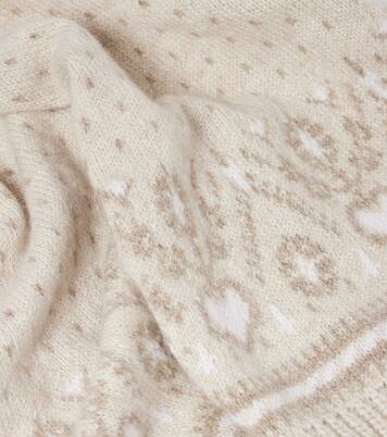 Lucerne Fair Isle cashmere scarf | Khaite