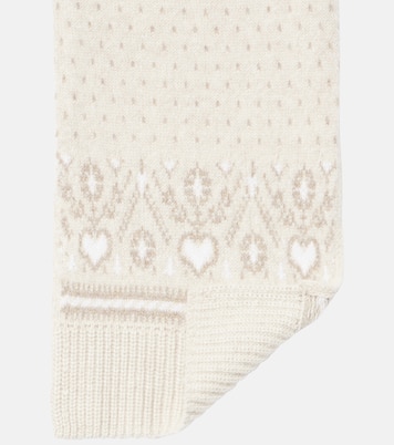 Lucerne Fair Isle cashmere scarf | Khaite