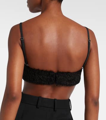 Mohair-blend bra top | Givenchy
