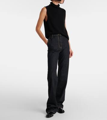 Jersey de cuello alto Meritas de cachemir | The Row