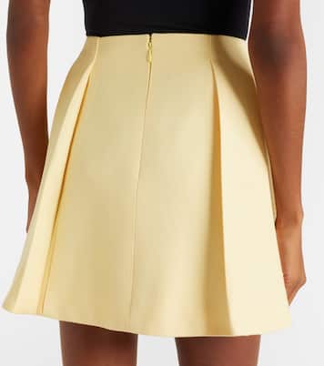 Minifalda plisada con cadena | Balmain