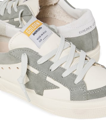 Sneakers May aus Leder und Veloursleder | Golden Goose Kids