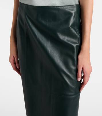 Leather pencil skirt | Vince