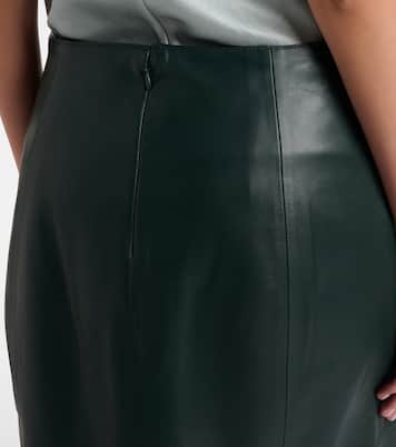 Leather pencil skirt | Vince