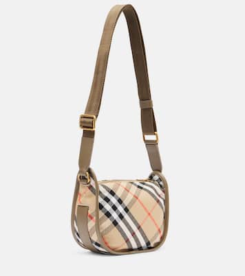 Bolso al hombro Clip Messenger Medium con piel | Burberry