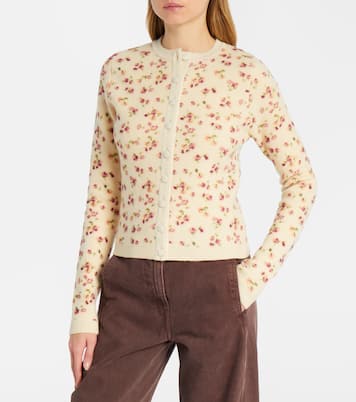 Wool, silk, and cashmere cardigan | Magda Butrym