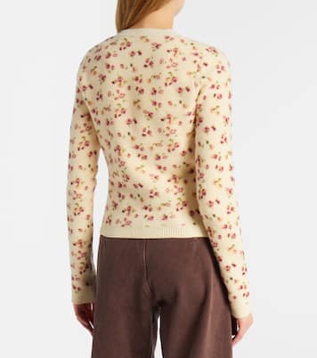 Wool, silk, and cashmere cardigan | Magda Butrym