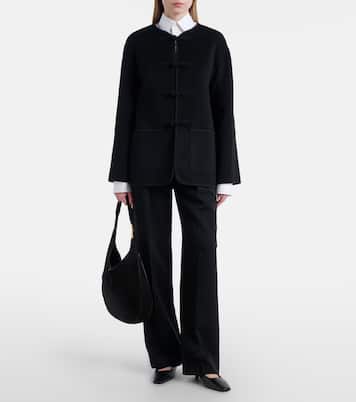 Florence Large suede shoulder bag | Savette