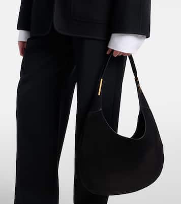 Florence Large suede shoulder bag | Savette