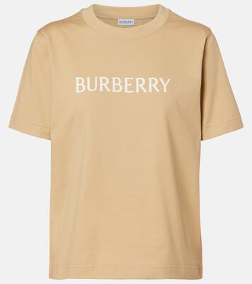 Camiseta de jersey de algodón con logo | Burberry