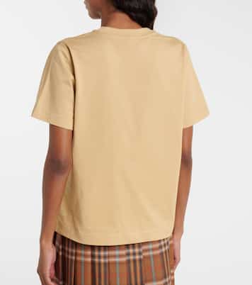 Camiseta de jersey de algodón con logo | Burberry