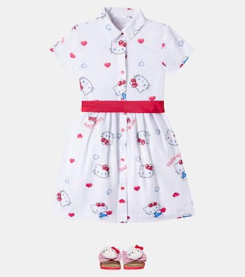 x Hello Kitty bow-detail sandals | Monnalisa