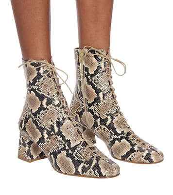 Ankle Boots Becca aus Leder | By Far