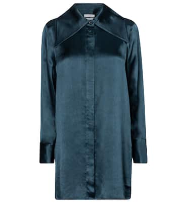 Oversize-Bluse aus Satin | CO