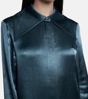 Oversize-Bluse aus Satin | CO