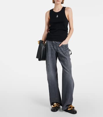 Mules en cuir à ornements | JW Anderson