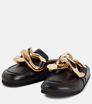 Mules en cuir à ornements | JW Anderson