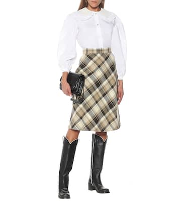 Western knee-high boots | Miu Miu