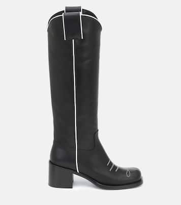Western knee-high boots | Miu Miu