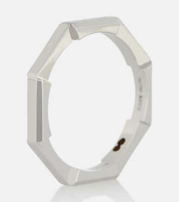 Anello Link To Love in oro bianco 18kt | Gucci