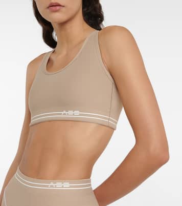 Crossover back sports bra | Adam Selman Sport