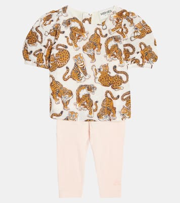 Baby - Top e leggings in cotone | Kenzo Kids