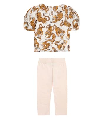 Baby - Top e leggings in cotone | Kenzo Kids