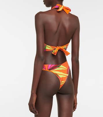 Costume intero asimmetrico con stampa | Louisa Ballou