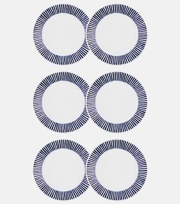 Ladeira set of 6 flat plates | Sargadelos