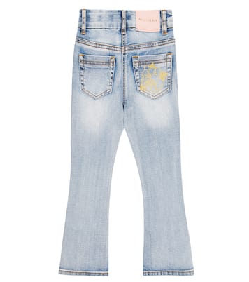 Jeans flared con stampa | Monnalisa