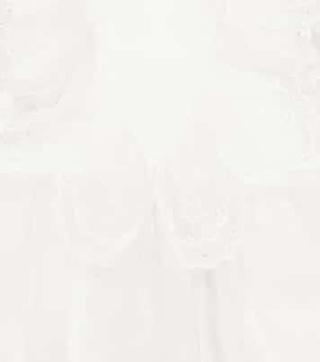 Baby - Abito in seta con ricamo | Stella McCartney Kids