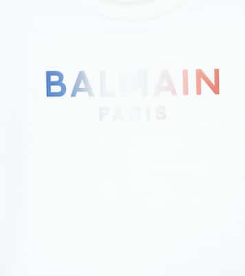Logo cotton T-shirt | Balmain Kids