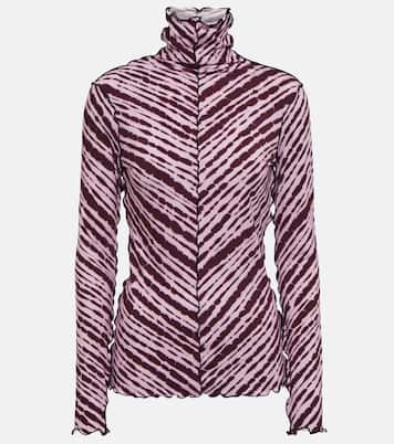 White Label top de punto fino estampado | Proenza Schouler