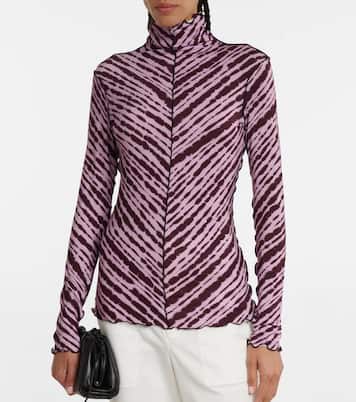 White Label top de punto fino estampado | Proenza Schouler