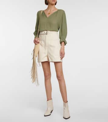 Blusa Dita in garza di cotone | Velvet