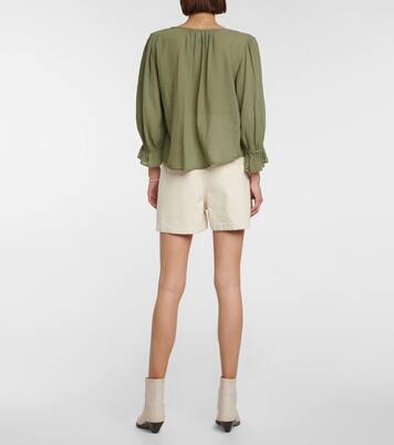 Blusa Dita in garza di cotone | Velvet