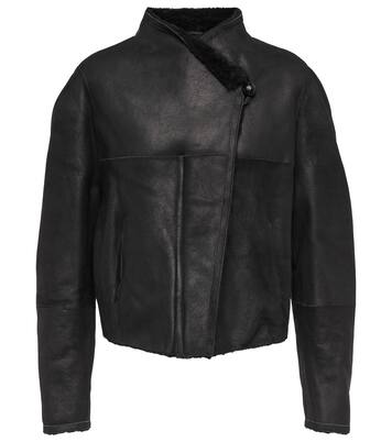 Lederjacke Acacilo mit Shearling | Isabel Marant