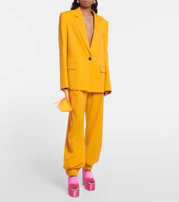 Sasha satin platform mules | Paris Texas