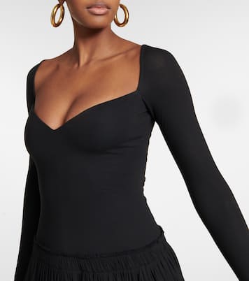 Cotton jersey midi dress | Khaite