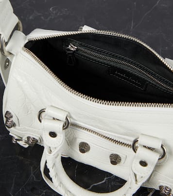 Le Cagole Mini leather duffel bag | Balenciaga