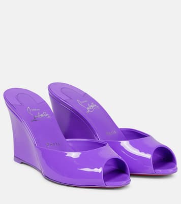 Sandali Me Dolly Zeppa in vernice | Christian Louboutin