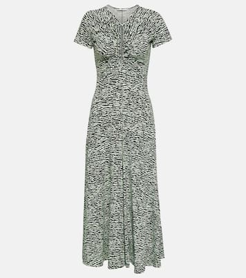 White Label zebra-print keyhole maxi dress | Proenza Schouler
