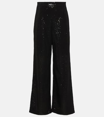Pantalon ample Stelvio à sequins | Max Mara