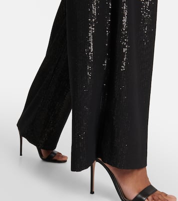 Pantalon ample Stelvio à sequins | Max Mara