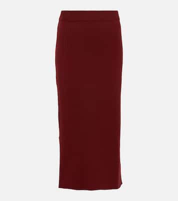 Leisure - Gonna midi Orosei in maglia | Max Mara