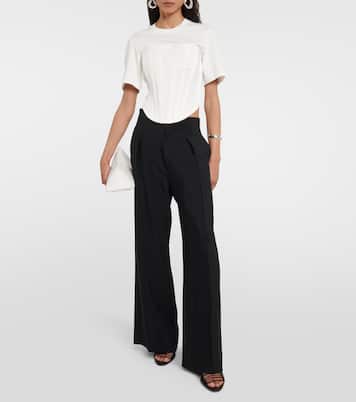 Camiseta Corset en jersey de algodón | Dion Lee